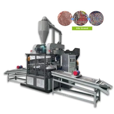 Máquina de reciclagem de cabo de sucata de grande capacidade 380V Granulador de fio de cobre com bom preço