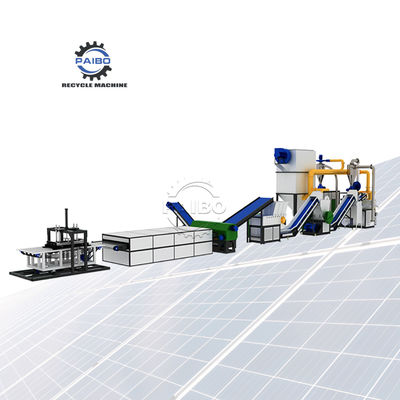 99% de pureza separada Painéis solares mono reciclagem Alta eficiência de reciclagem